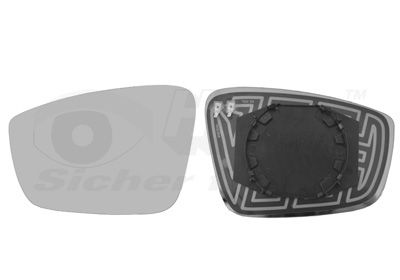 VAN WEZEL 7617837 Mirror glass, exterior mirror
