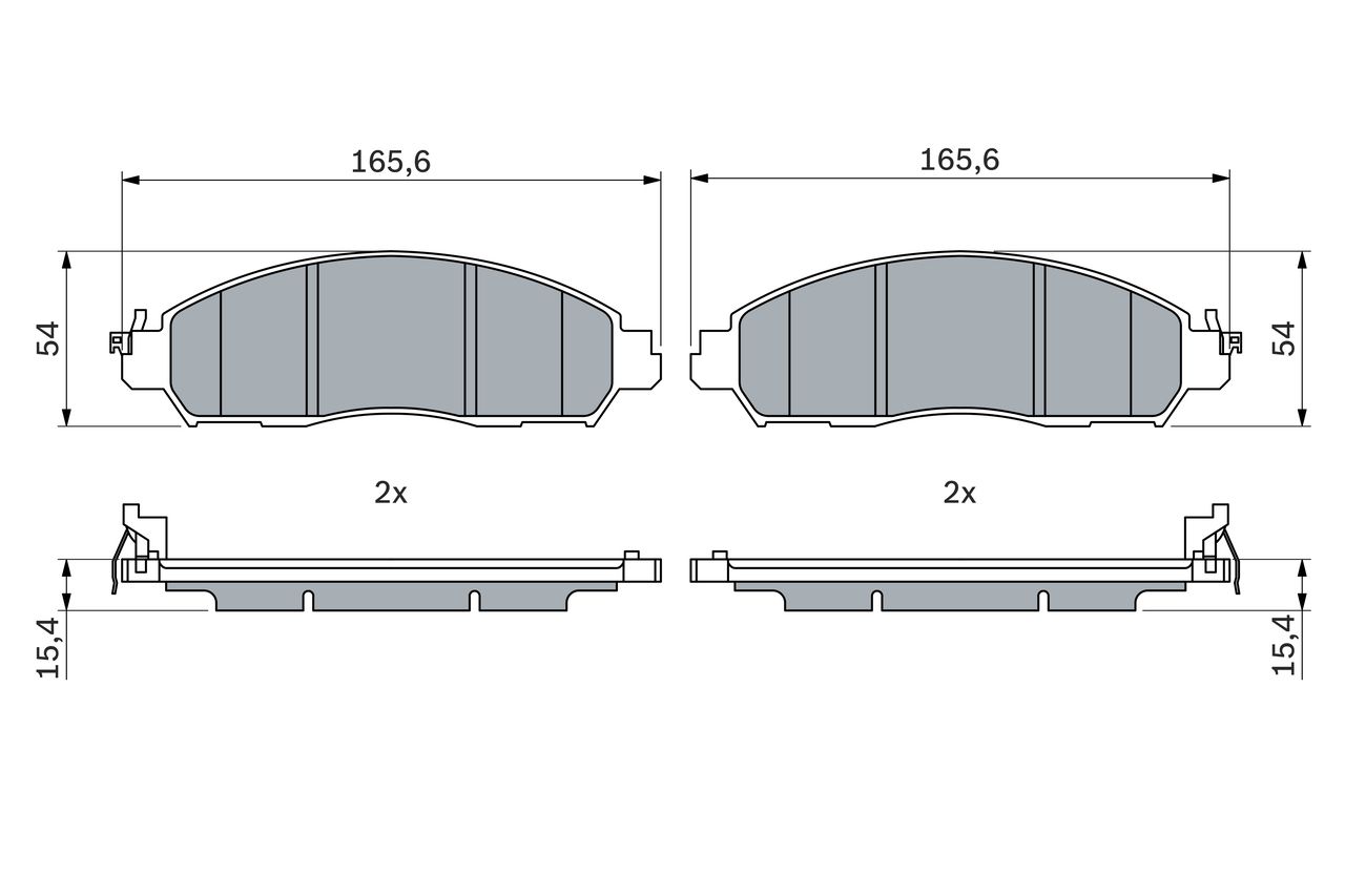 Brake Pad Set, disc brake-4