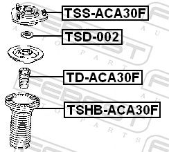 Suspension Strut Support Mount-1