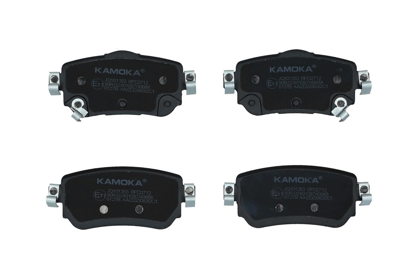KAMOKA JQ101353 Brake pad set, disc brake