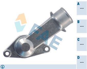 FAE 54326 Coolant flange