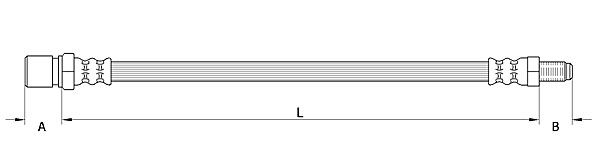 METZGER AUTOTEILE 4110559 Brake hose