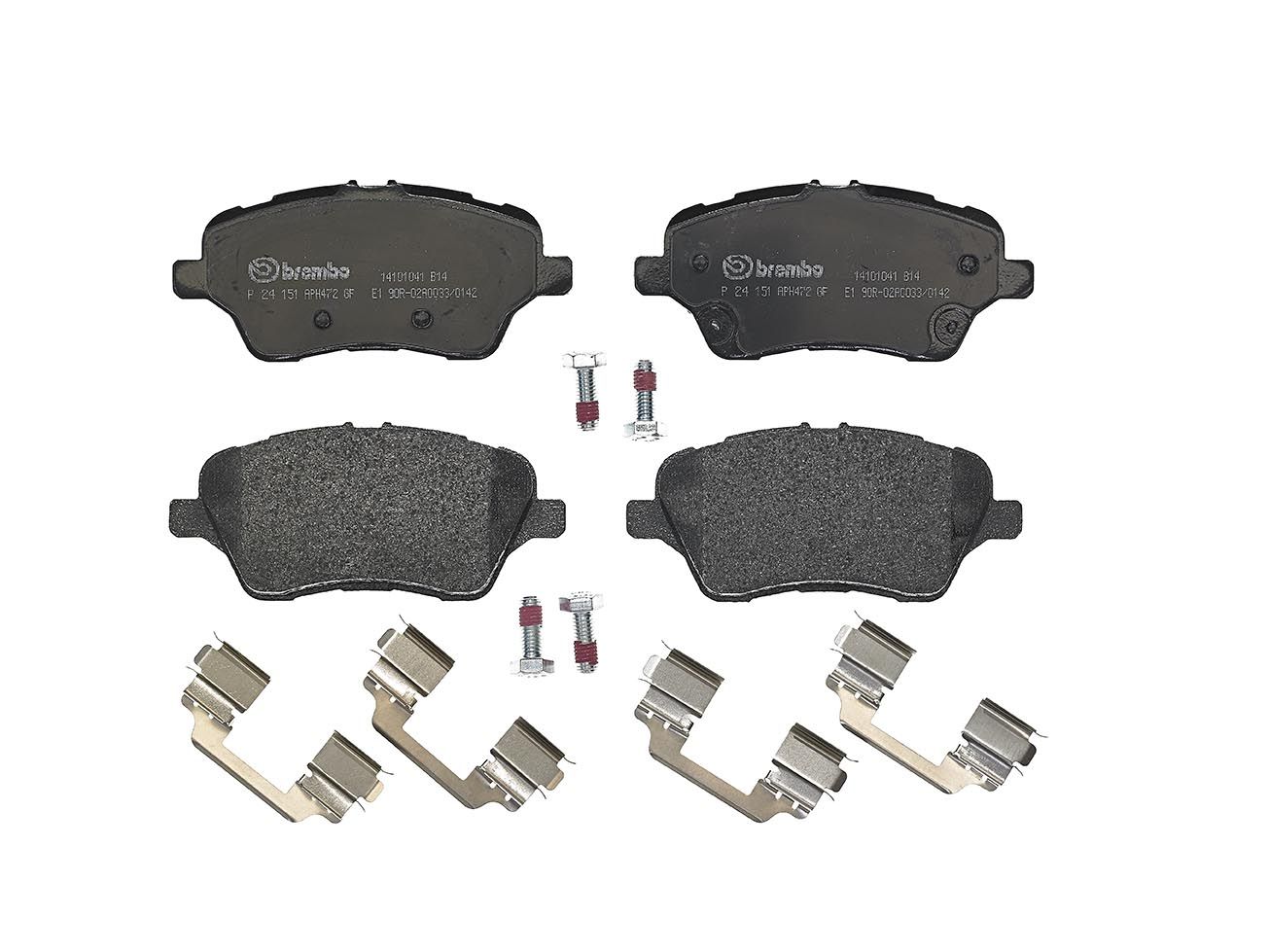 BREMBO P 24 151 Brake pad set, disc brake