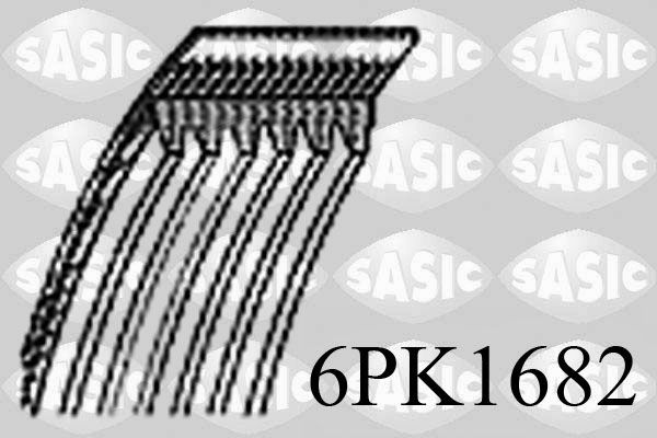 SASIC 6PK1682 V-ribbed belt