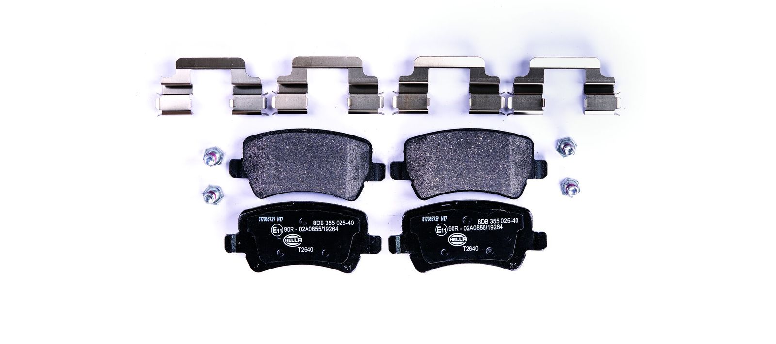 HELLA 8DB 355 025-401 Brake pad set, disc brake
