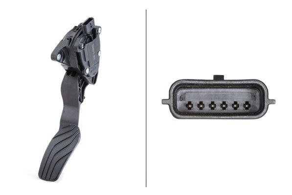 Sensor, accelerator pedal position