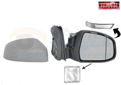 VAN WEZEL 1945828 Exterior mirror