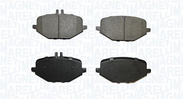 MAGNETI MARELLI 363916061258 Brake pad set, disc brake