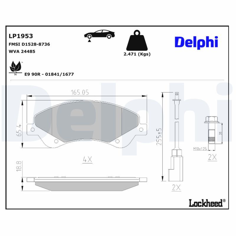 Brake Pad Set, disc brake-3