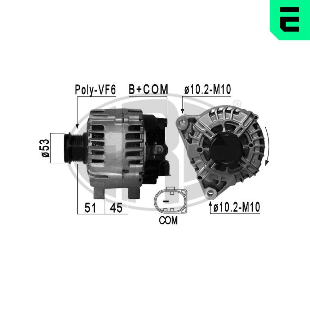 ERA 210877A Alternator