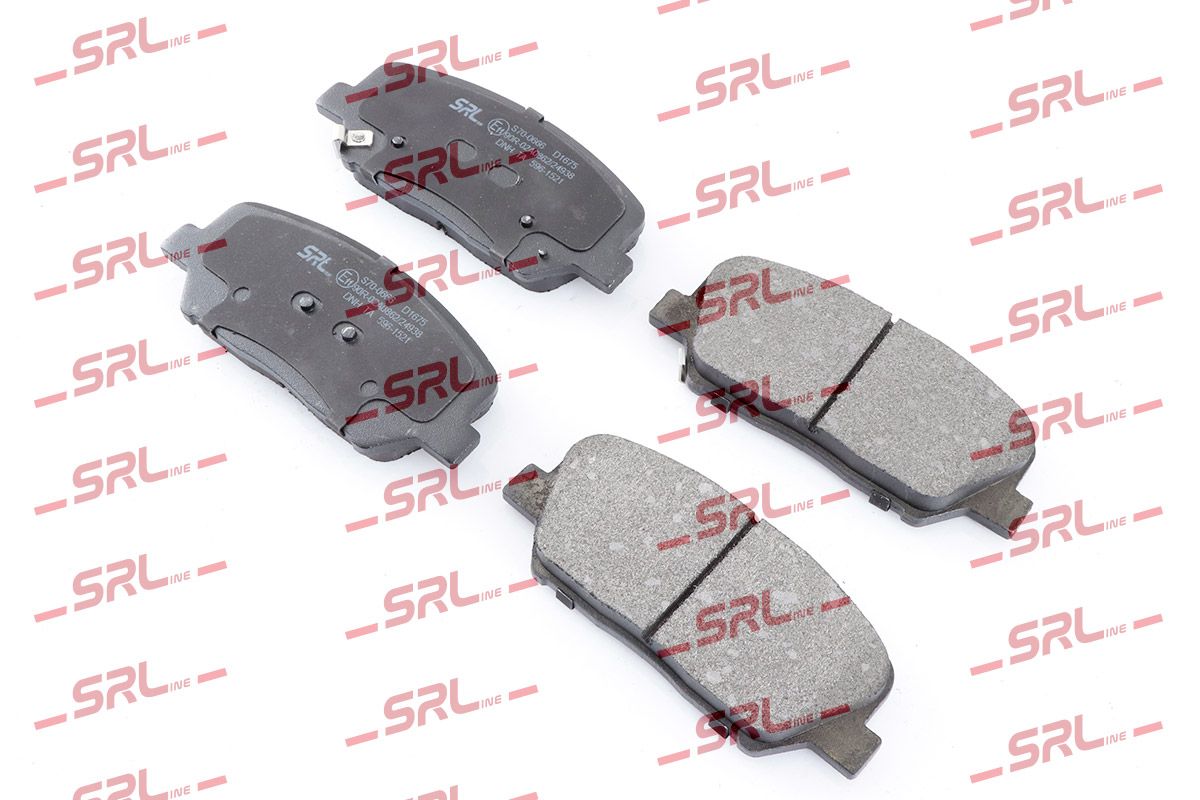 SRLINE S70-0666 Brake pad set, disc brake