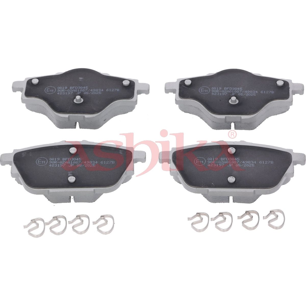 ASHIKA 51-00-00019 Brake pad set, disc brake