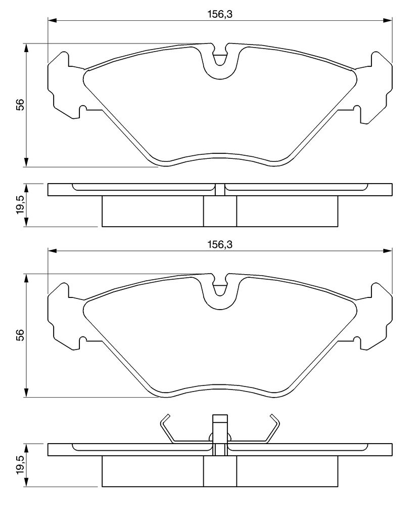 Brake Pad Set, disc brake-4