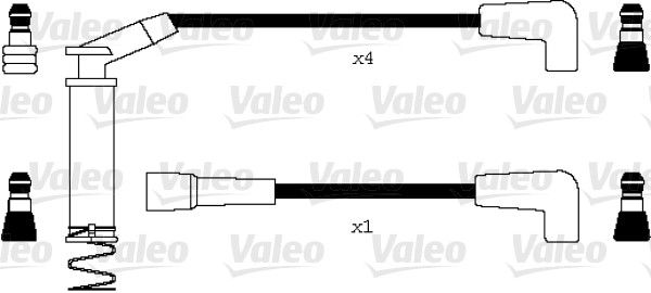 VALEO 346096 Ignition cable kit