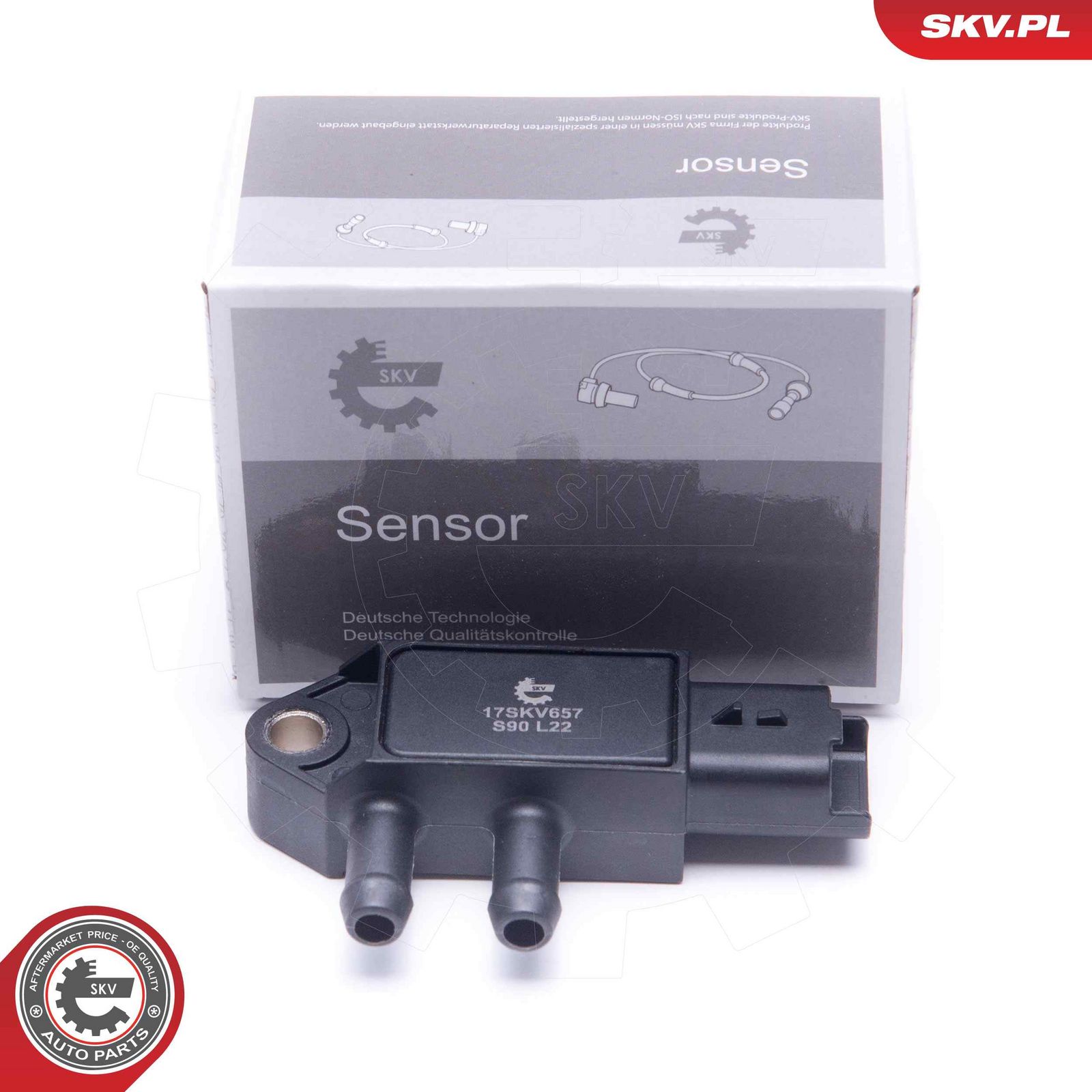 Sensor, exhaust pressure-3