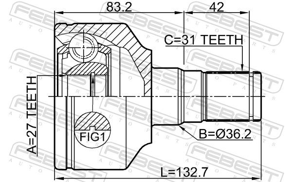 Joint Kit, drive shaft-1