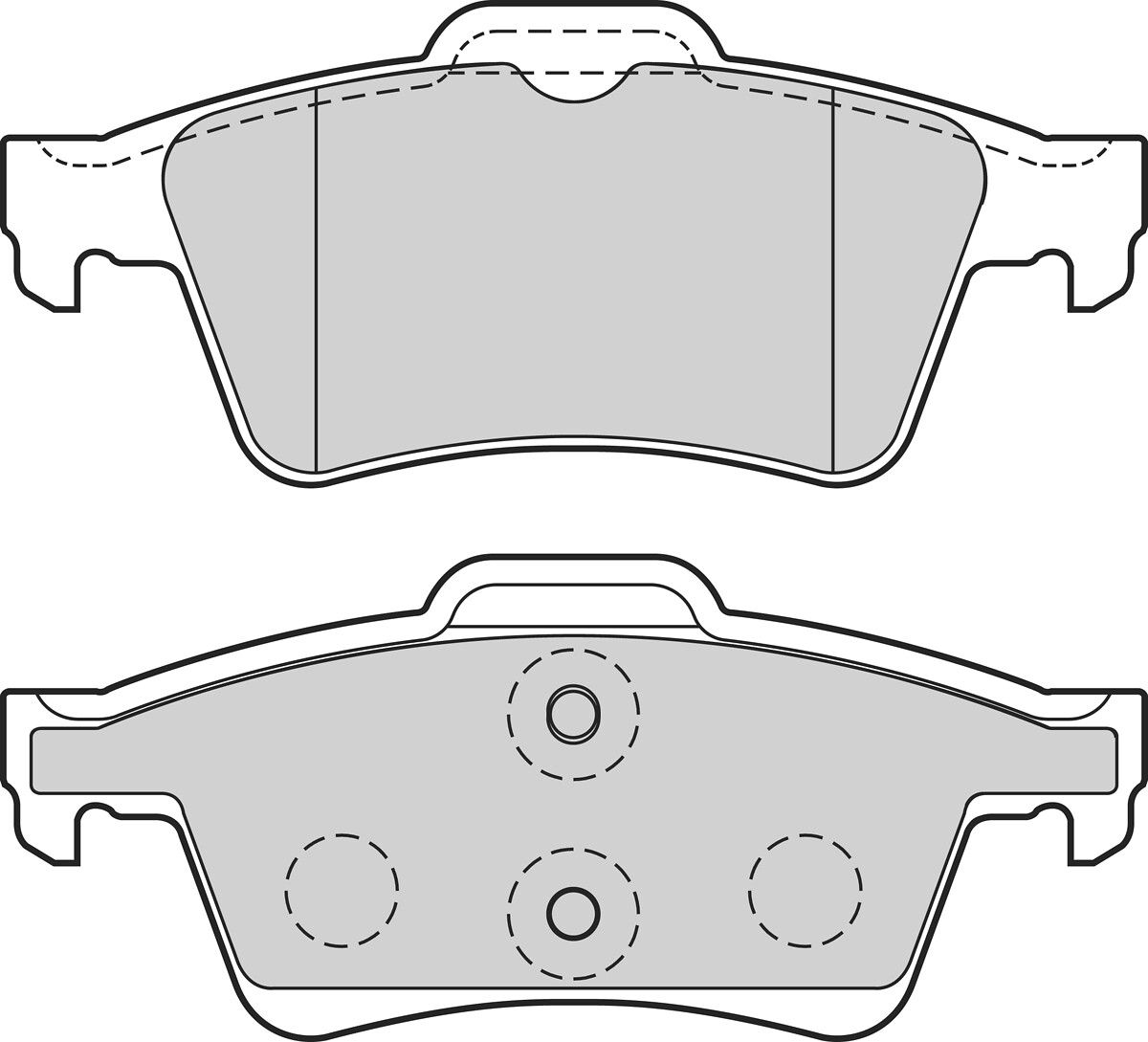 Brake Pad Set, disc brake-1