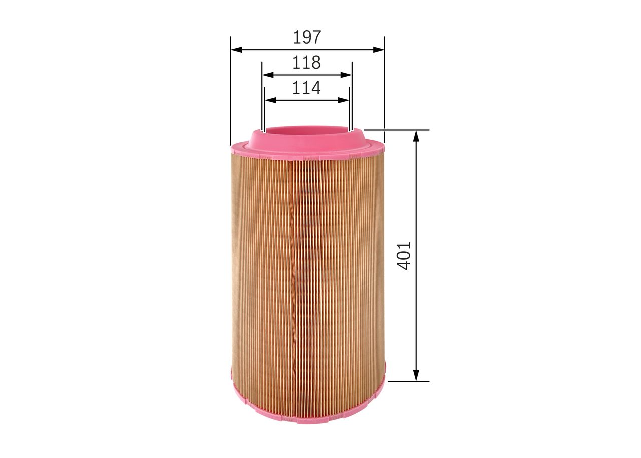 BOSCH F 026 400 440 Air filter