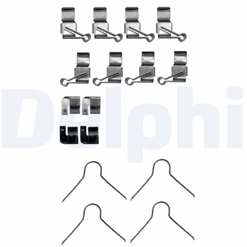 DELPHI LX0656 Accessory kit, disc brake pad
