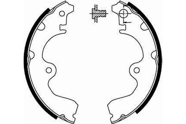 Brake Shoe Set-1