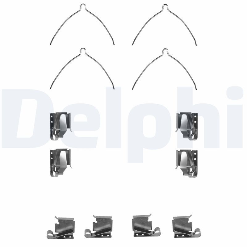 DELPHI LX0266 Accessory kit, disc brake pad