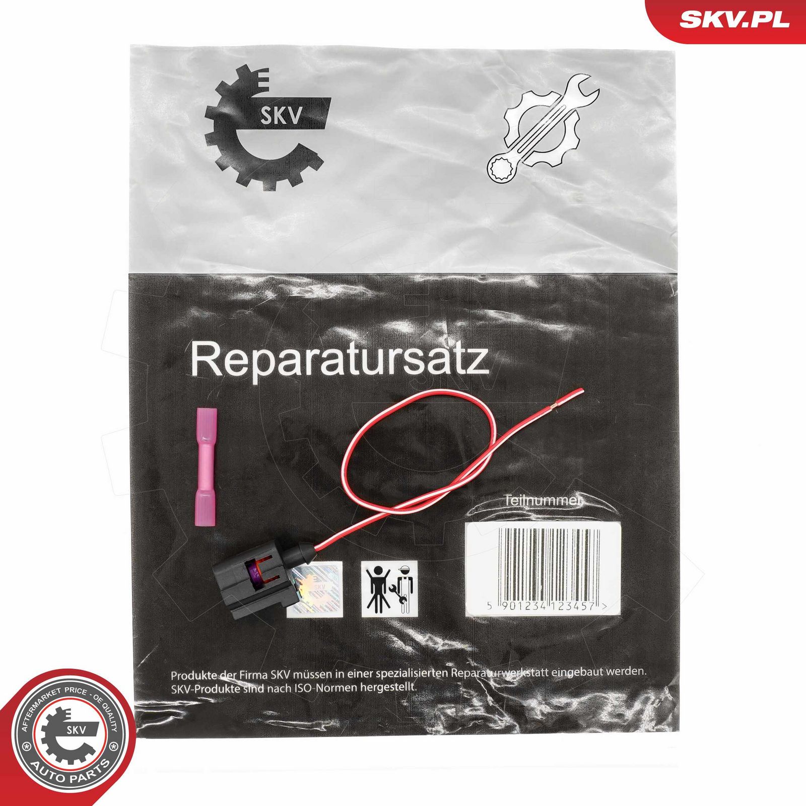 Cable Repair Kit, oil pressure switch-3