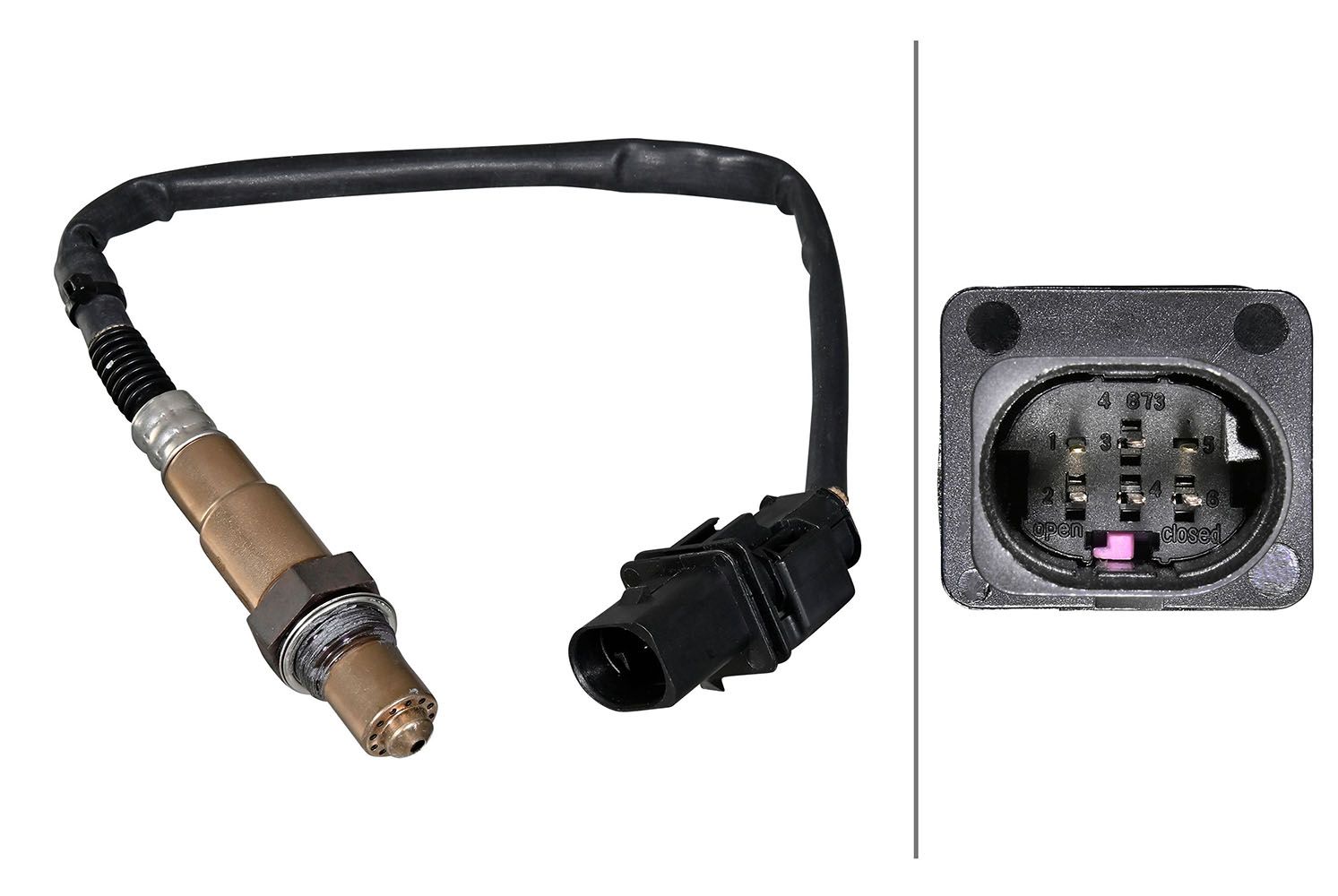 HELLA 6PA 358 221-381 Oxygen sensor