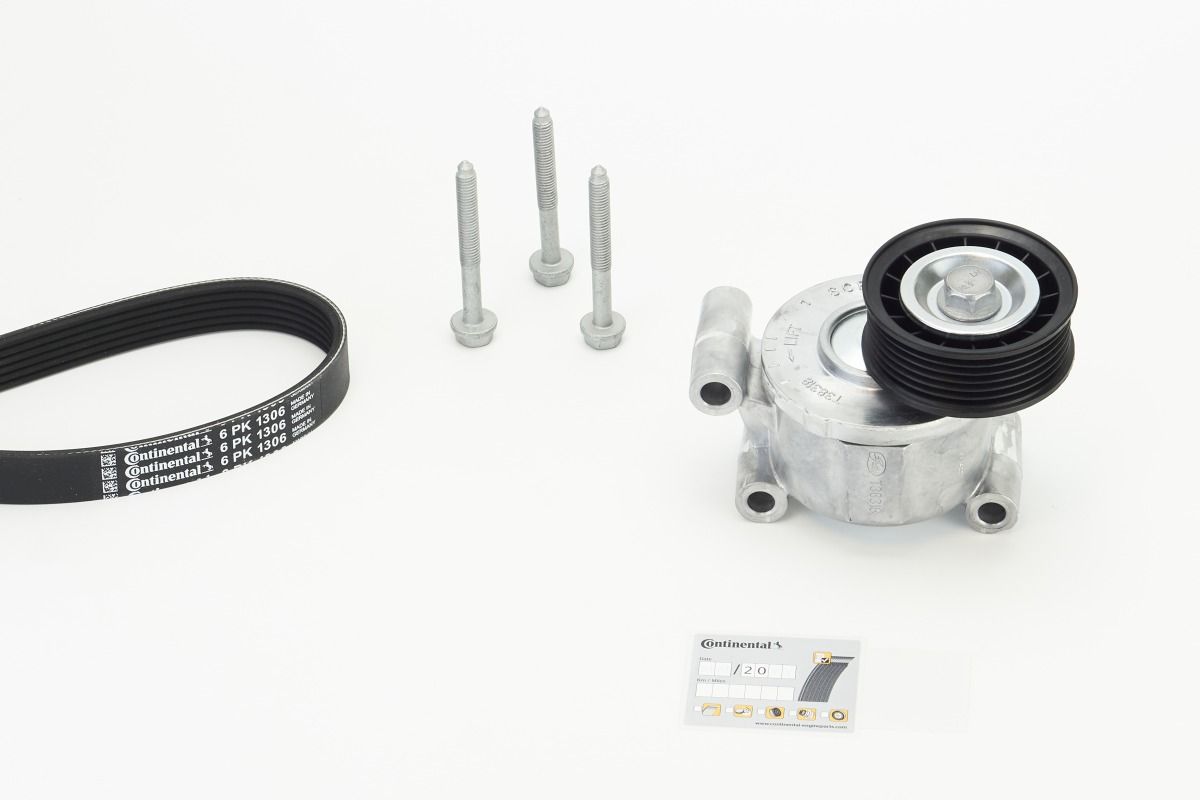 CONTINENTAL CTAM 6PK1306K2 V-ribbed belt set