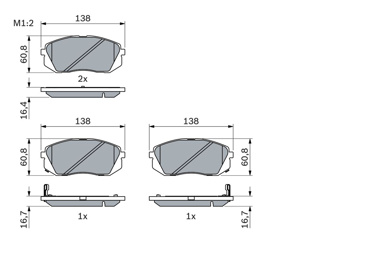Brake Pad Set, disc brake-4