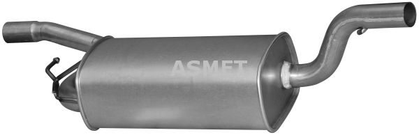 ASMET 07.245 Centre muffler