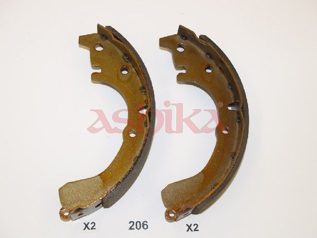 ASHIKA 55-02-206 Brake shoe set