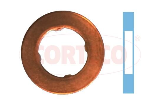 CORTECO 49430603 Seal ring, nozzle holder