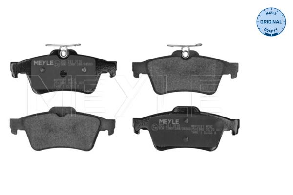 MEYLE 025 241 3716 Brake pad set, disc brake