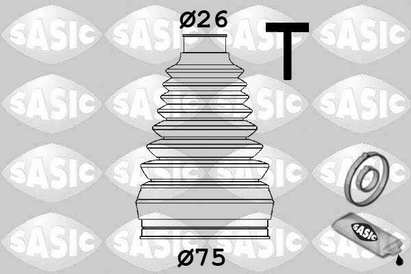 SASIC 1906147 Bellow kit, drive shaft
