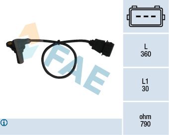 FAE 79061 Sensor, engine speed