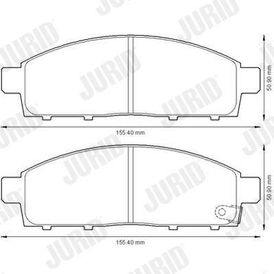 Brake Pad Set, disc brake-1