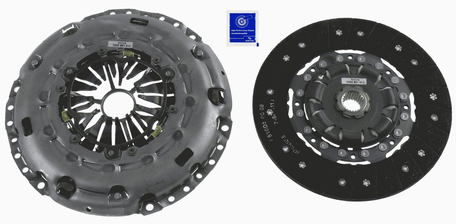 SACHS 3000 951 814 Clutch kit