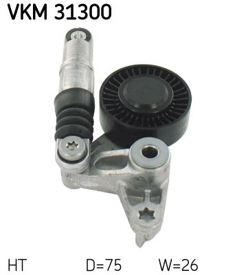 SKF VERTEVO VKM 31300 Belt tensioner, v-ribbed belt