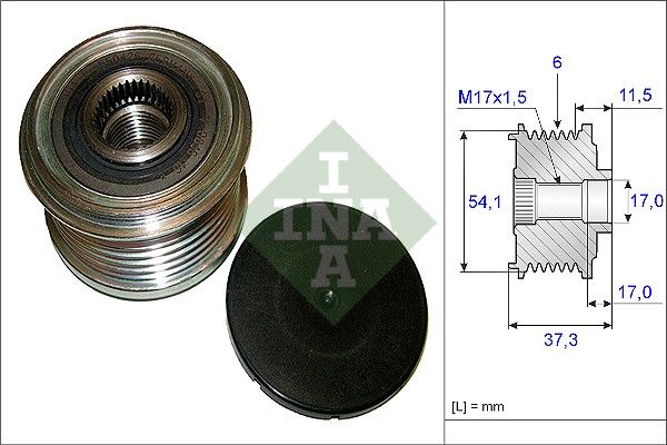 SCHAEFFLER INA 535 0149 10 Alternator freewheel clutch