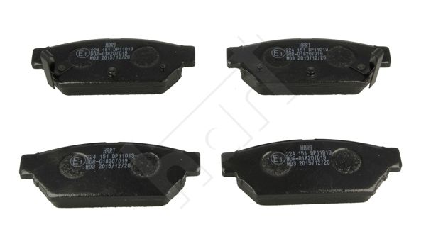 HART 224 151 Stabdžių trinkelių rinkinys, diskinis stabdys