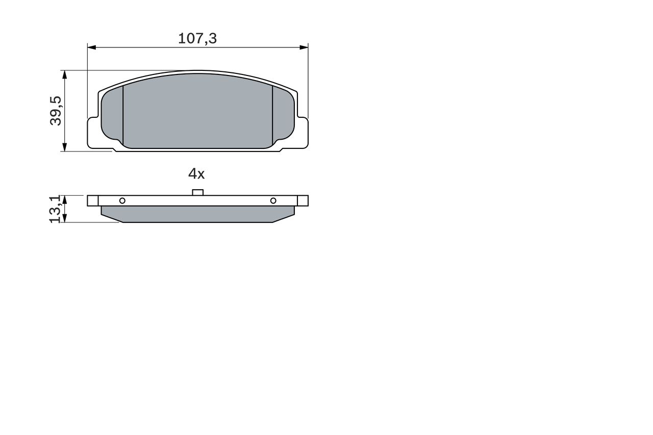 Brake Pad Set, disc brake-4