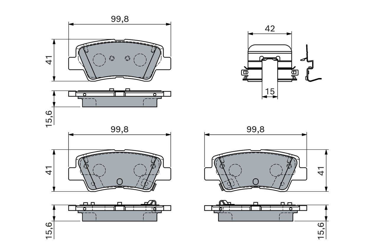 Brake Pad Set, disc brake-4
