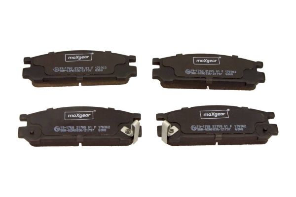 MAXGEAR 19-1768 Brake pad set, disc brake