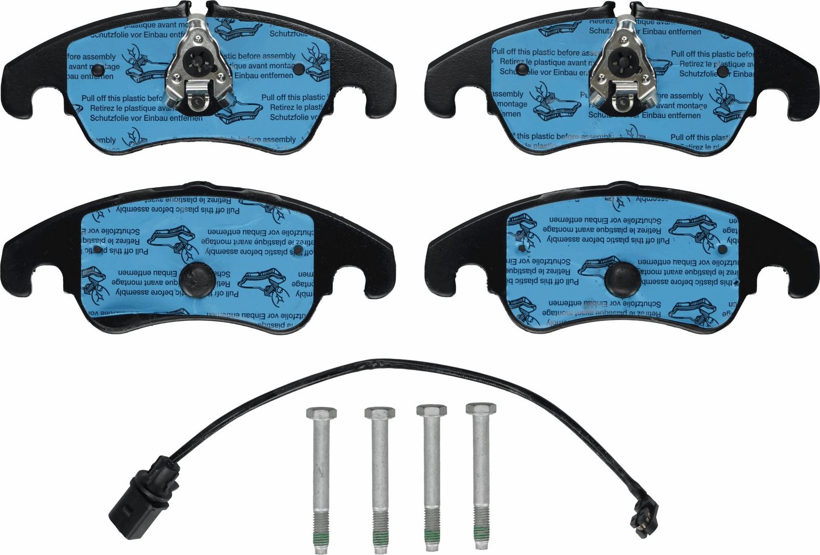 TRW GDB1768DTE Brake pad set, disc brake