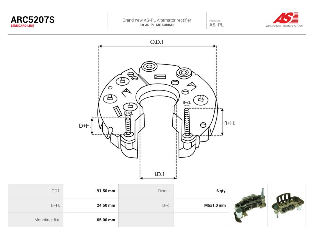 Rectifier, alternator-2