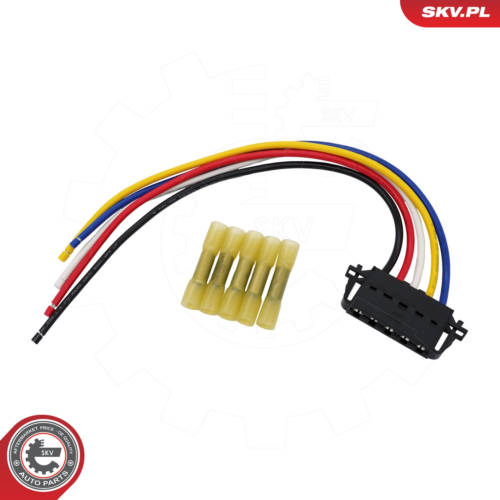 Cable Repair Kit, series resistor (air conditioning blower)
