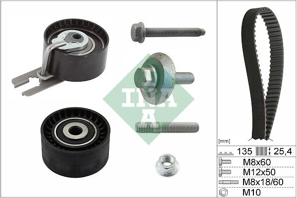 SCHAEFFLER INA 530 0369 10 Timing belt kit