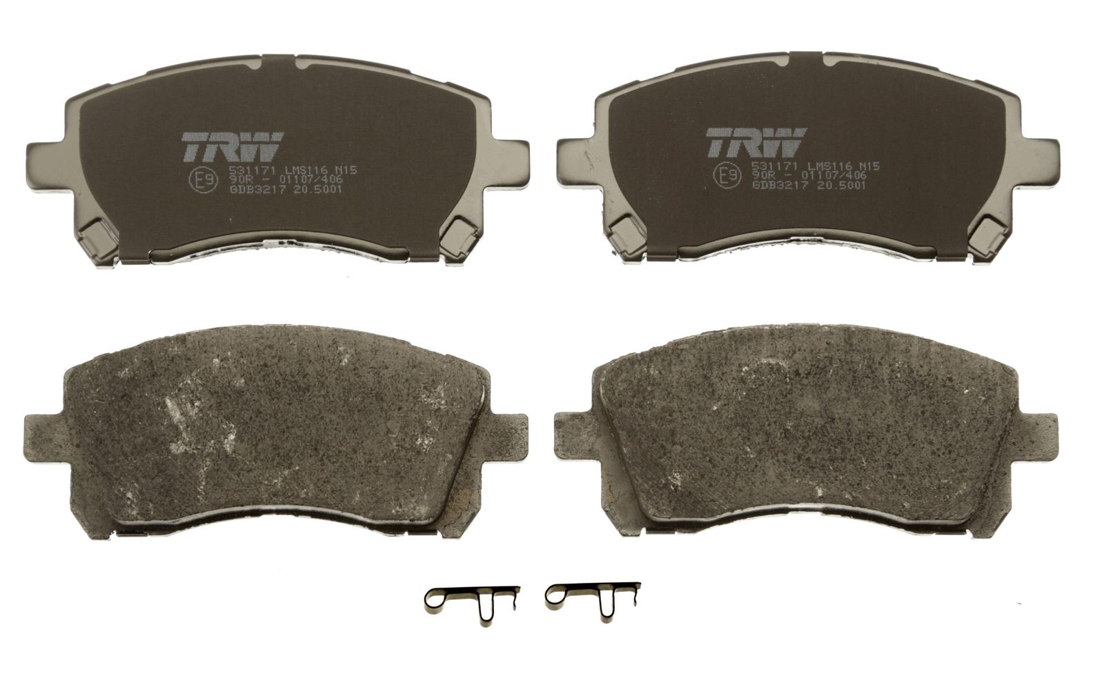 Brake Pad Set, disc brake-1