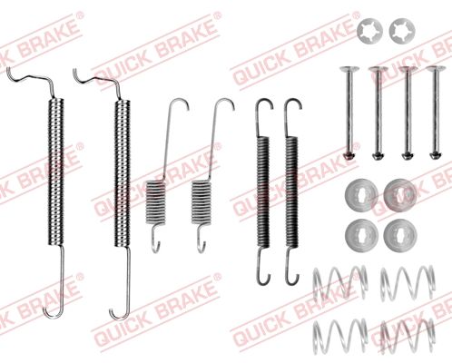 QUICK BRAKE 105-0629 Accessory kit, brake shoes