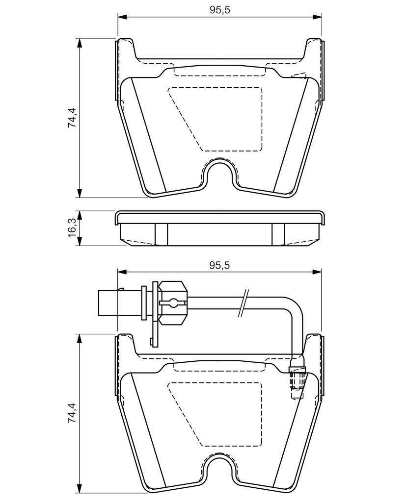 Brake Pad Set, disc brake-6